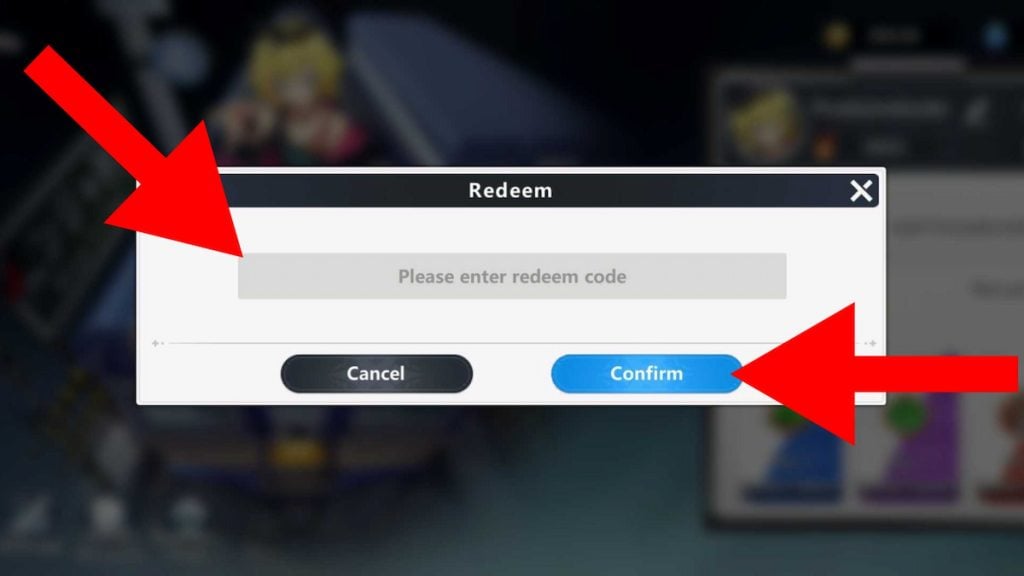 How to redeem Enigma of Sepia codes step 3