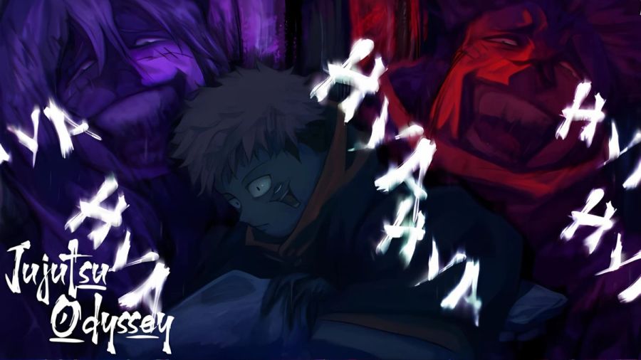 Character in Jujutsu Odyssey using a cursed technique