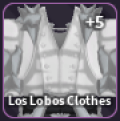 los lobos clother accessory in verse piece