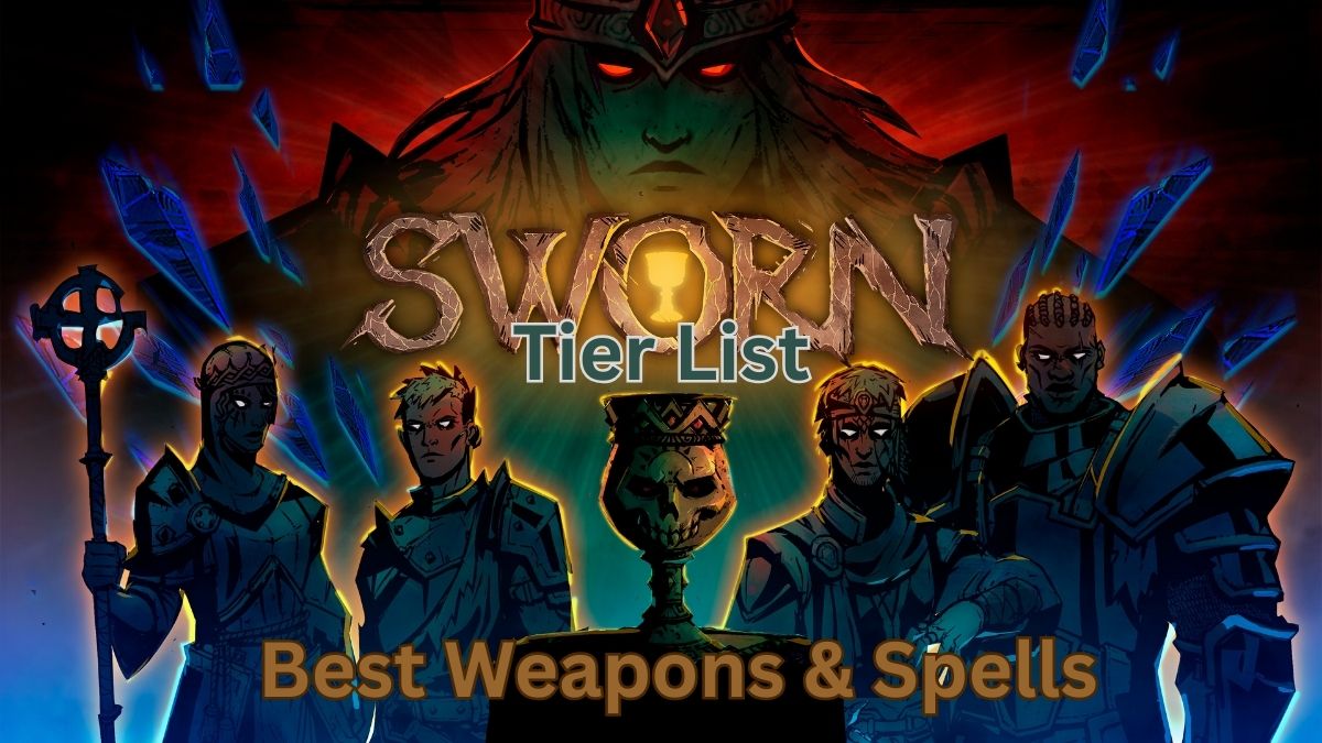 Best weapons and spells in SWORN tier list