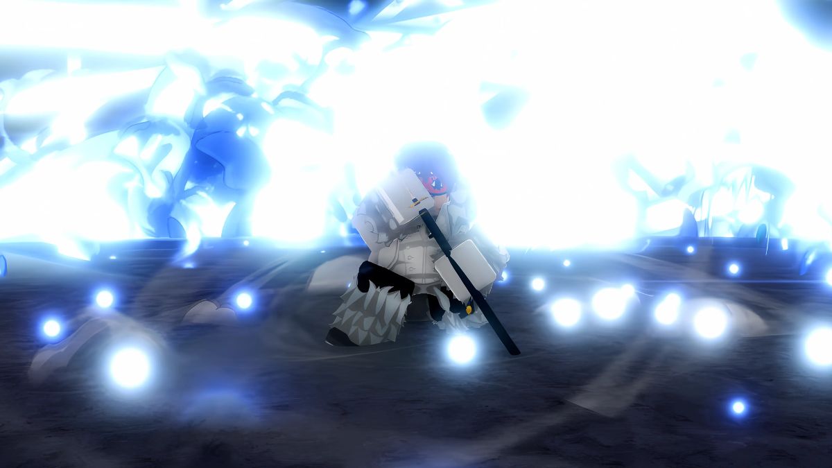 Player using a sword skill in Verse Piece