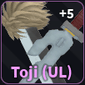 toji unleashed sword/weapon in verse piece