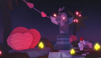 valentines statue npc in fisch