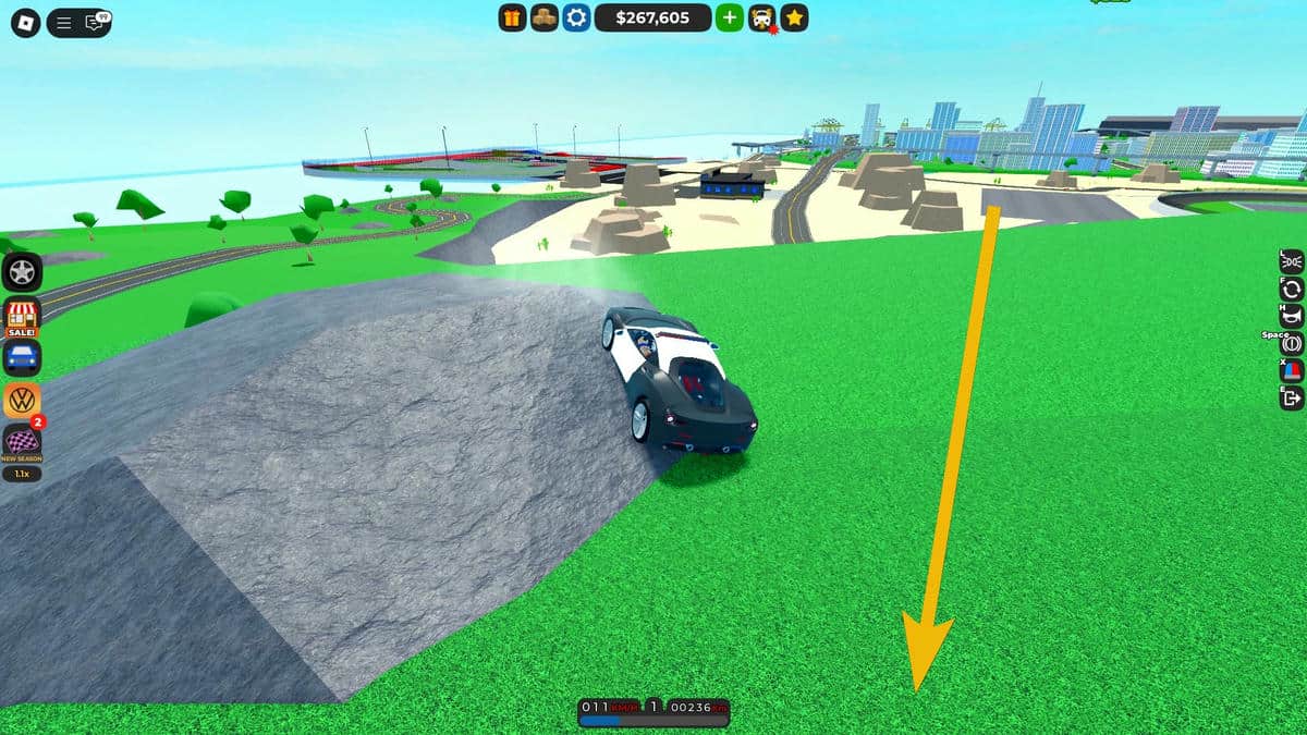 Location of Toyodo Car parts in Roblox Car Dealership Tycoon