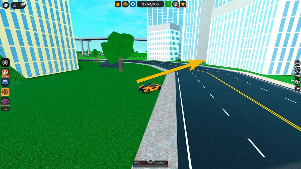 Location of Toyodo Car parts in Roblox Car Dealership Tycoon