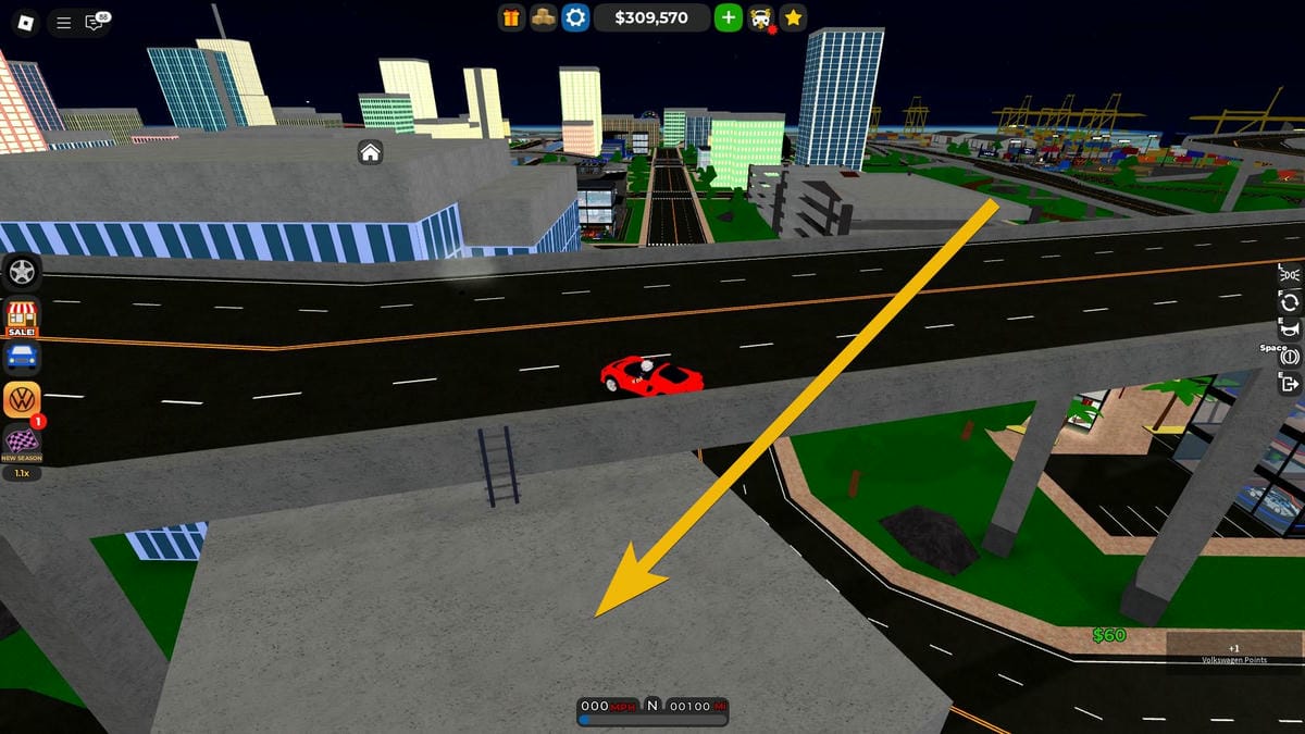 Location of Toyodo Car parts in Roblox Car Dealership Tycoon