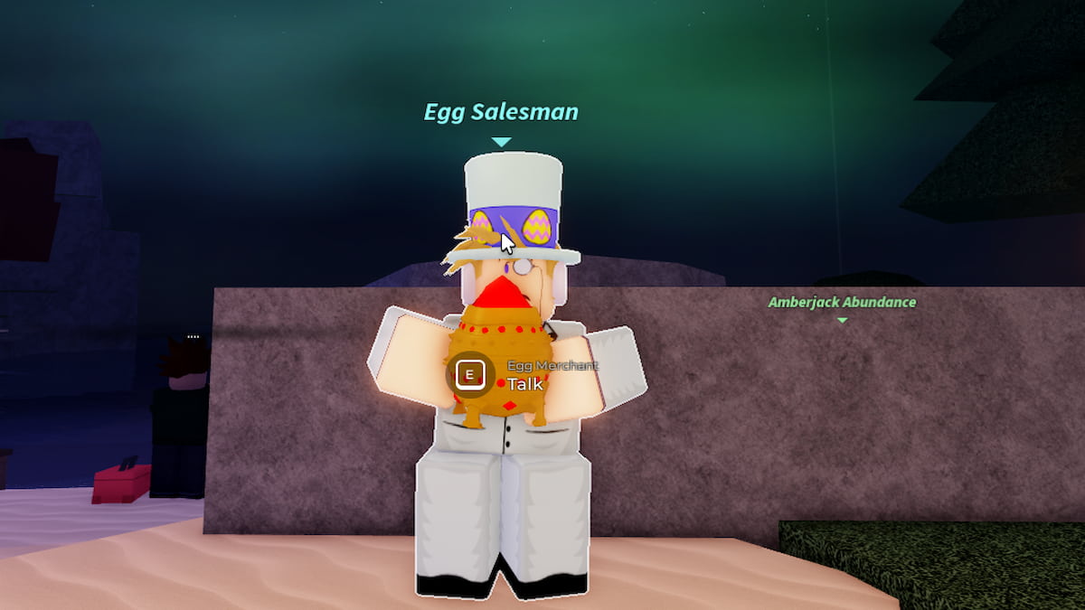 The egg merchant in fisch