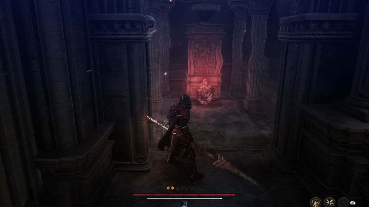 soulstone behind illusion wall in the First Berserker Khazan