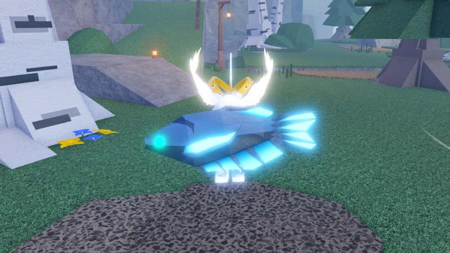 A fish from Azure Lagoon bestiary