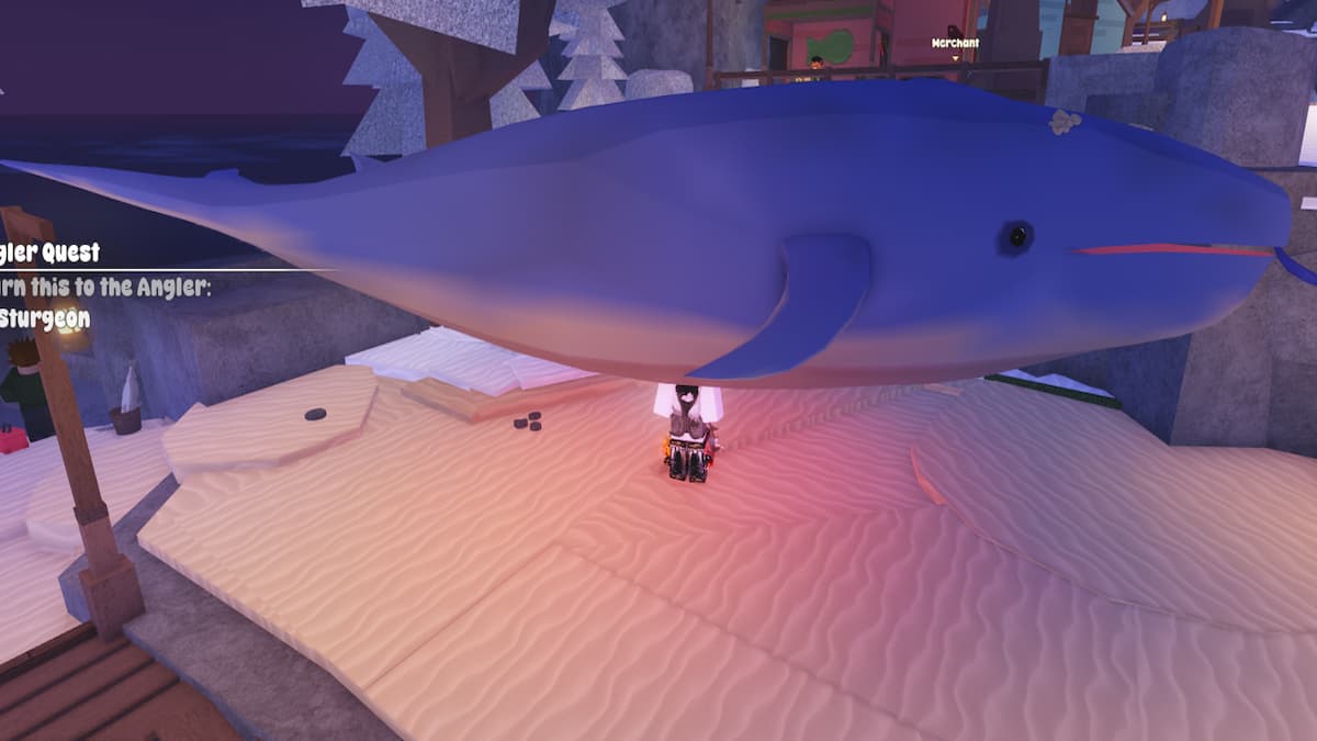 A Blue Whale in Fisch