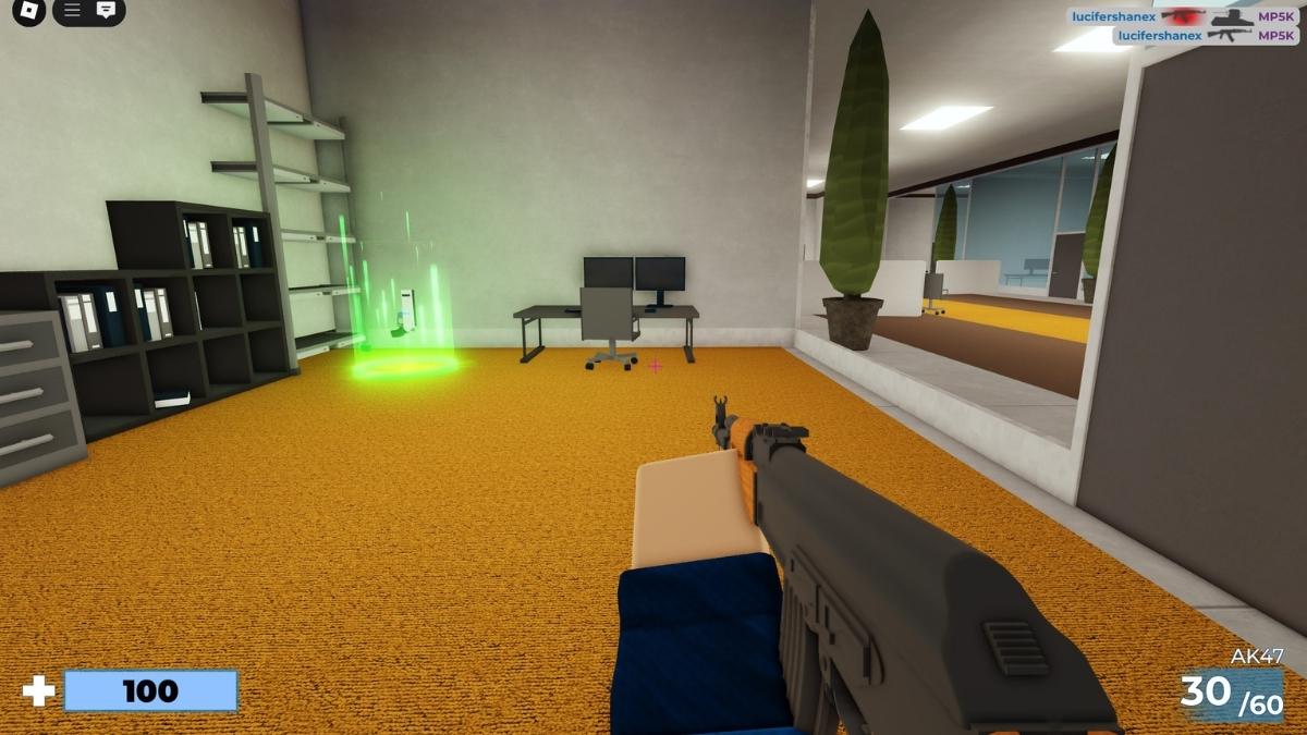 Hidden Gun in Arsenal Roblox