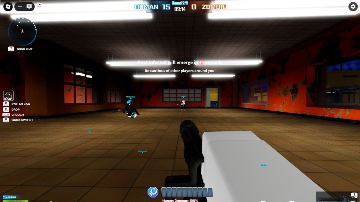 Fighting in Infection Gunfight