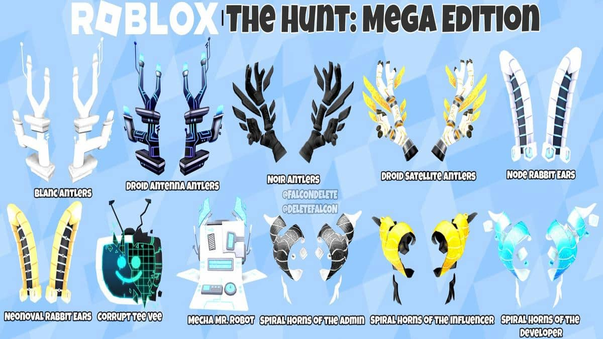 All Rewards in The Hunt Mega Edition