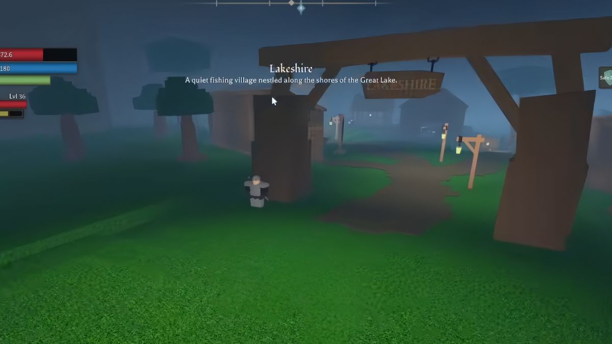 Lakeshire Village in Rune Slayer