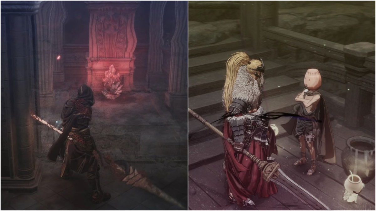 Khazan finding jarlings and soulstones in The First Berserker Khazan