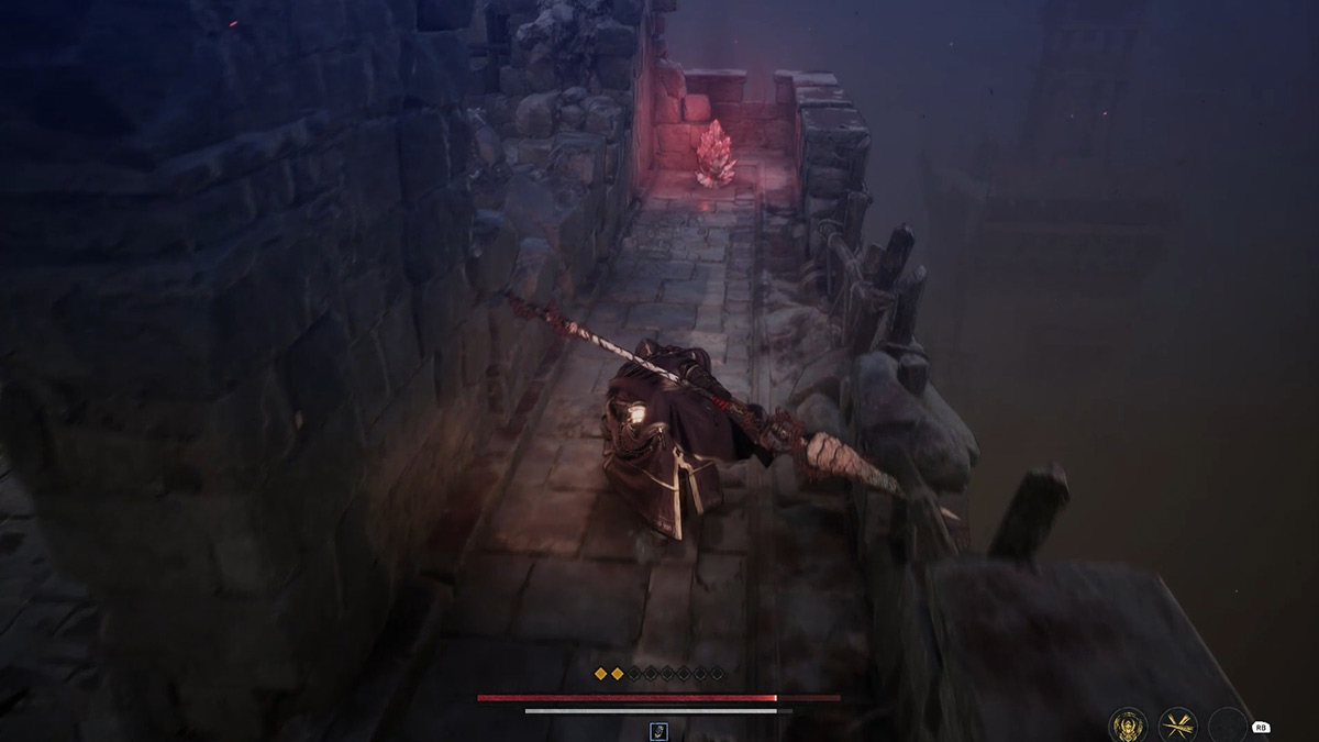 Khazan found soulstone in corner the First Berserker Khazan