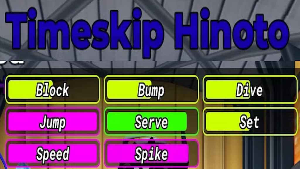How to get timeskip hinoto in volleyball legends roblox pro game guides