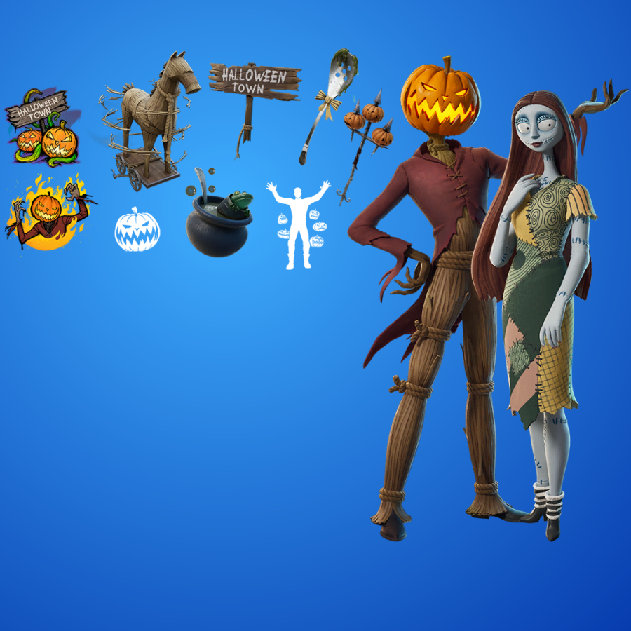 Pumpkin King & Sally Bundle Item Bundle