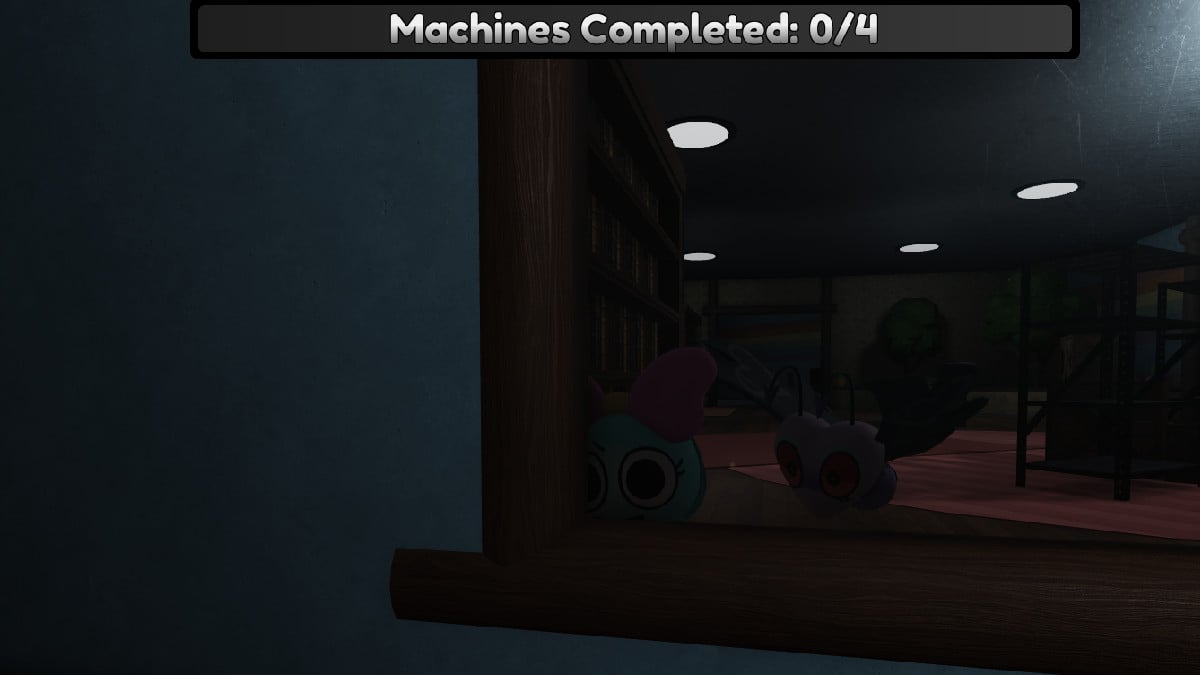 Twisted Flutter approaches Poppy in Dandy’s World on Roblox.