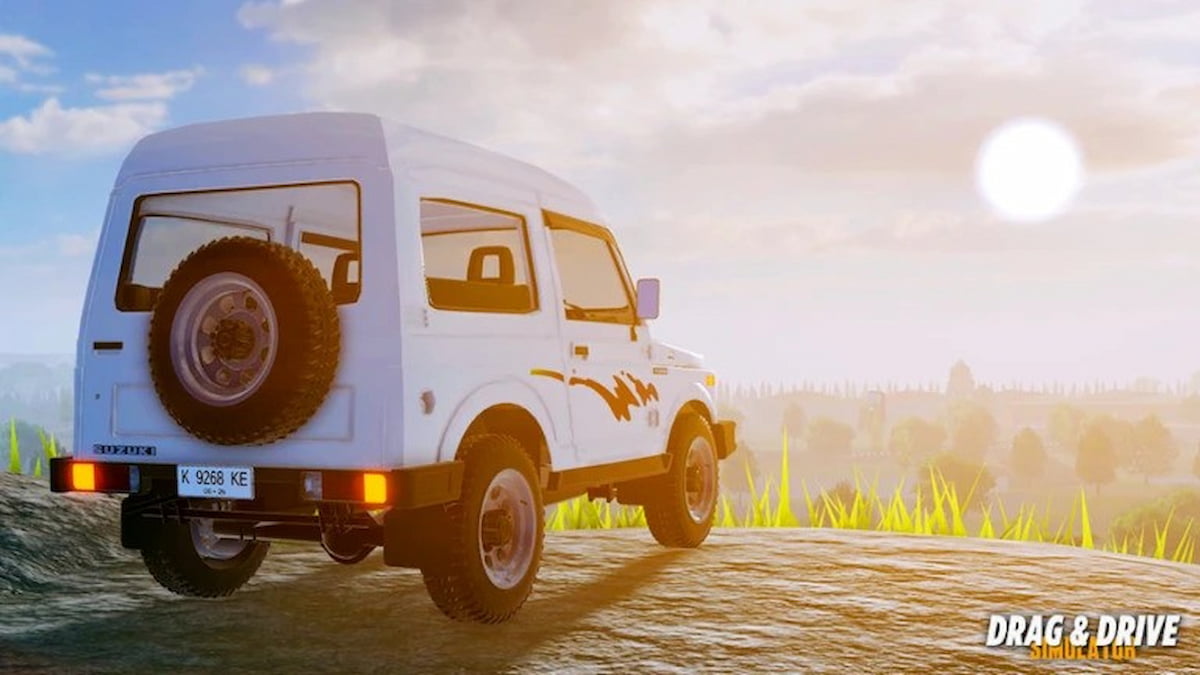 Drag Drive Simulator promo art