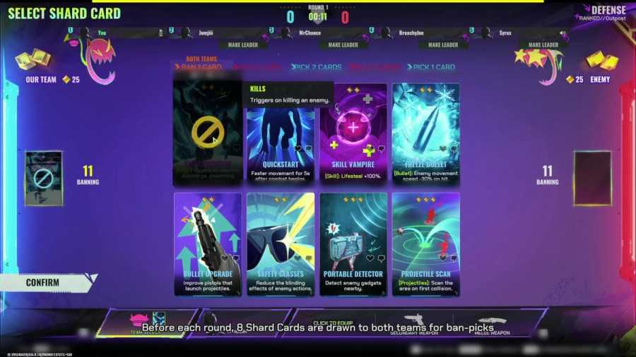 Fragpunk advanced shard clash ranked mode