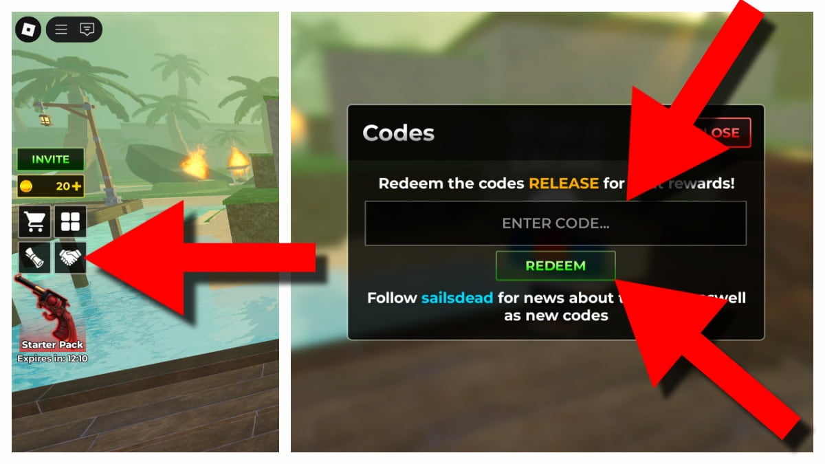 How to redeem Dead Sails codes