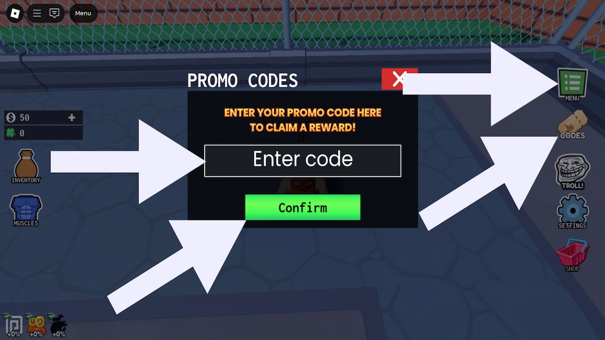 How to redeem Prison Pump codes