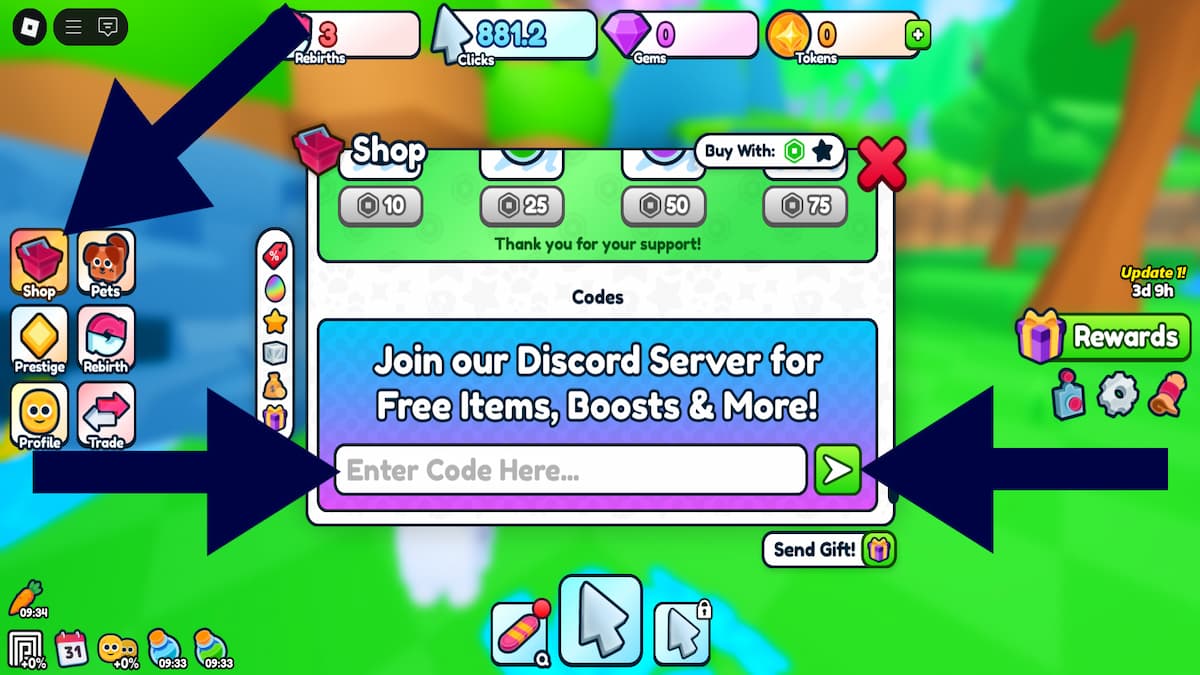 How to redeem Rebirth Champions: Ultimate codes