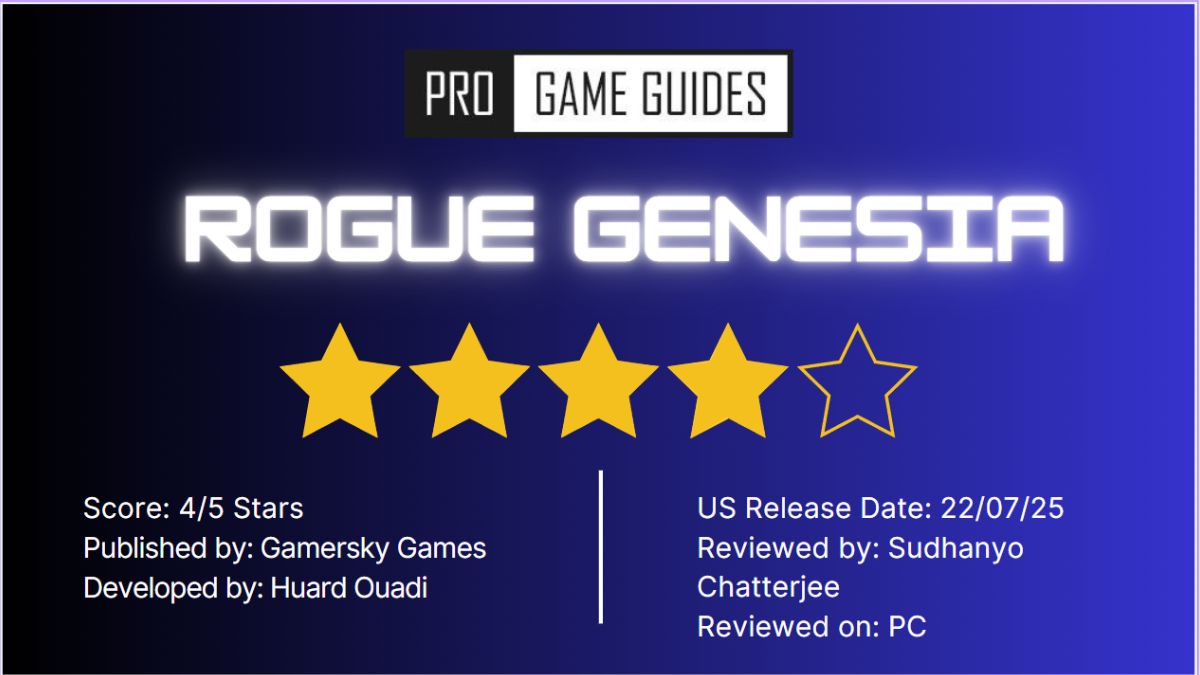 Rogue Genesia star review