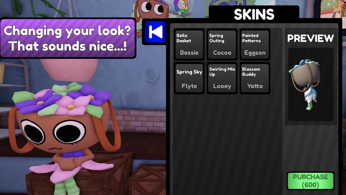 Easter Holiday Skins in Dandys World