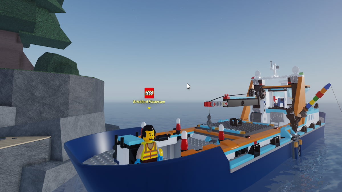 The LEGO Ship in Fisch