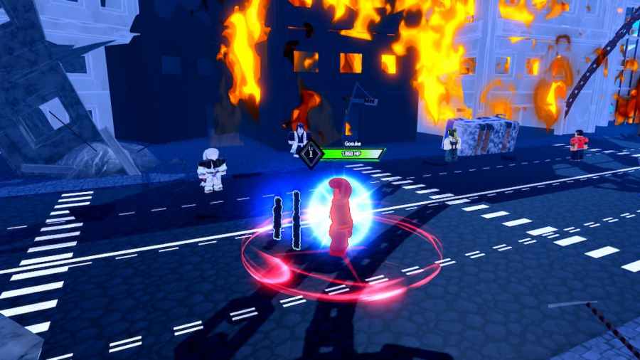 A player in Infernal Castle Event
