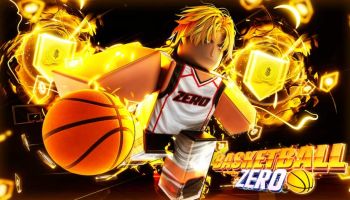 A player using the Jackpot Style in Basketball Zero