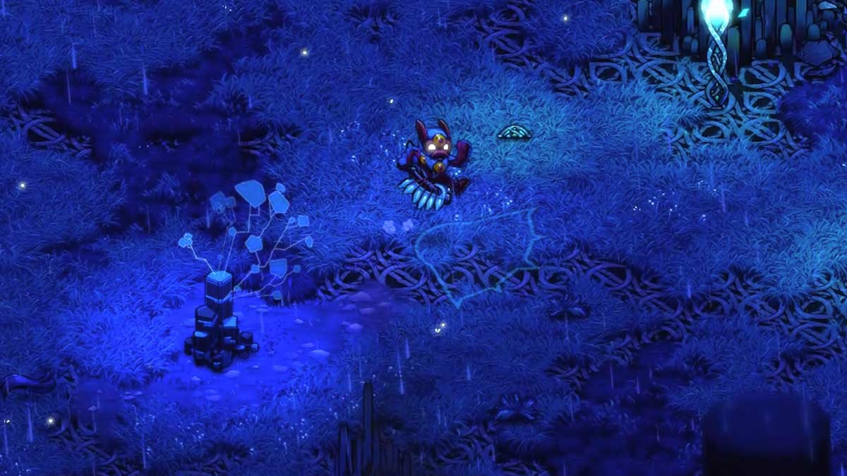 Flux searching for Mycelium in Crashlands 2