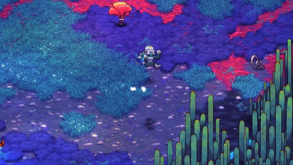 Flux finding the Phantades in Crashlands 2