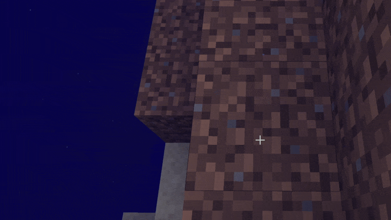 Mining underwater in Minecraft without using the Aqua Affinity enchantment