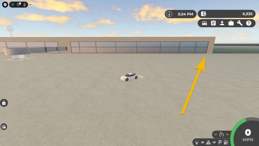 Easter event car spawn location in Greenville
