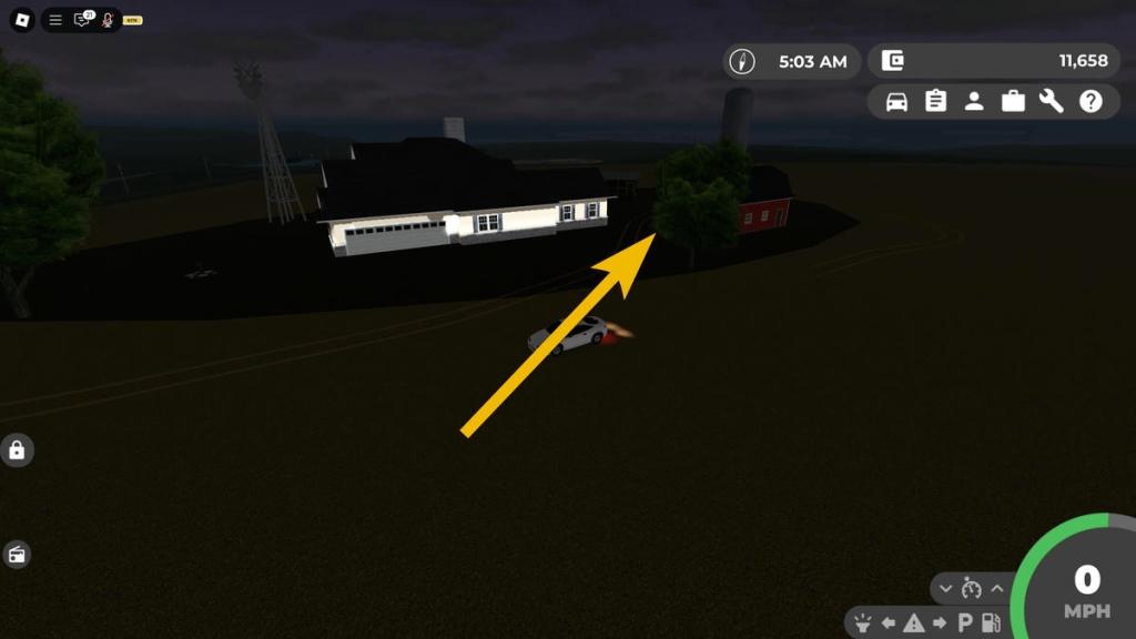 Easter event car spawn location in Greenville