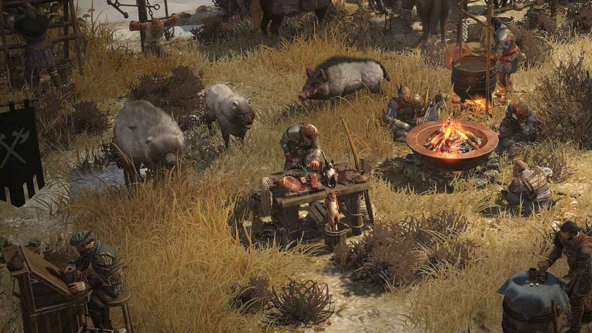 Huntsman Working in Wartales