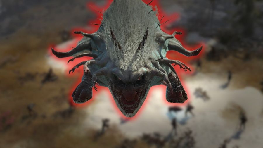 The Beast Boss fight in Wartales