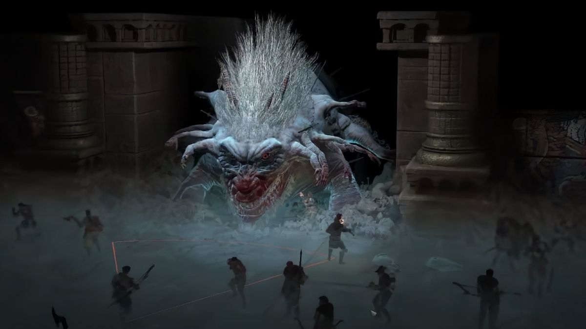 The Beast Escaping in Wartales