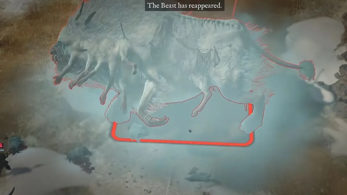The Beast Reppearing in Wartales