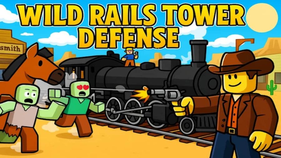 Wild Rails Tower Defense Official Image