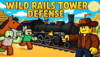 Wild Rails Tower Defense Official Image