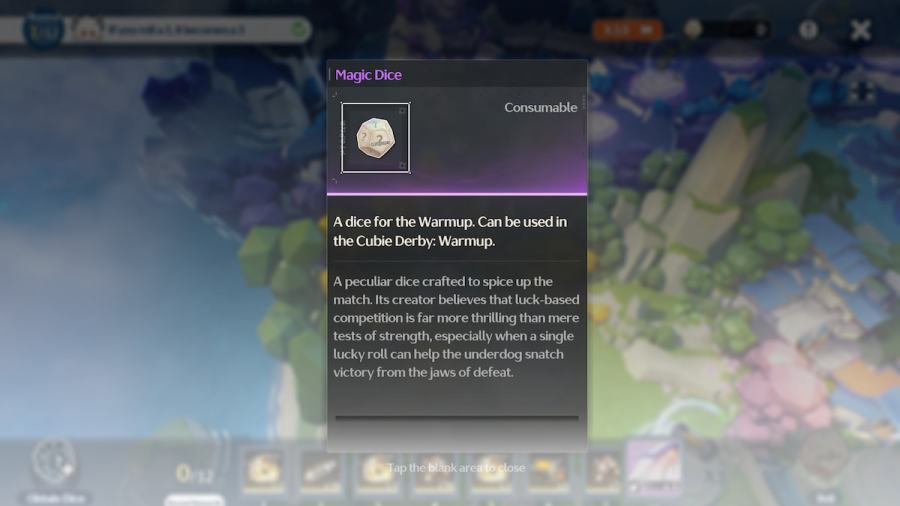 Dice for the Cubie Derby event in Wuthering Waves 2.3