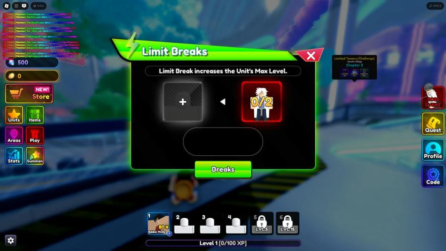 Anime Rangers X Limit Breaks