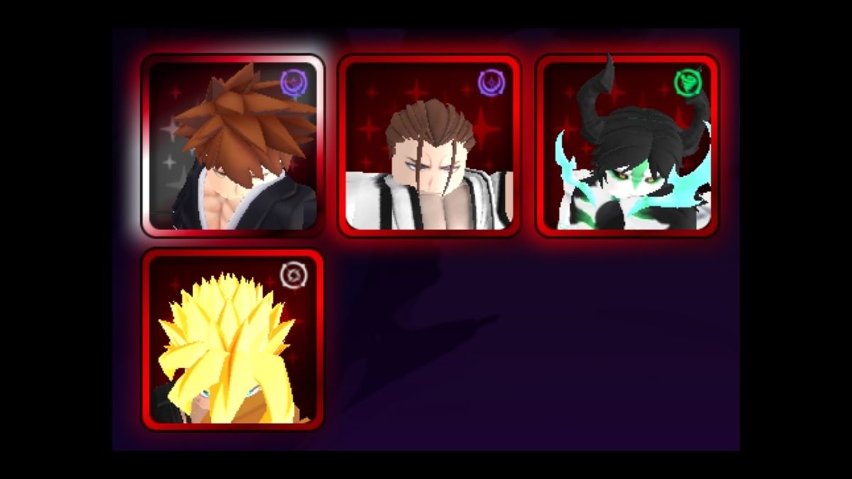 Savior, Diablo, Deceiver, and Teacher from Anime Vanguards Roblox