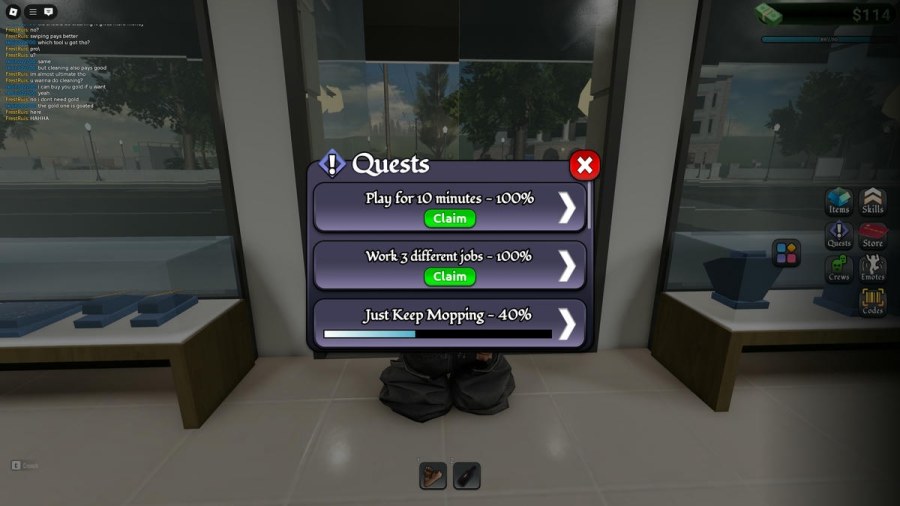 Block Spin quests