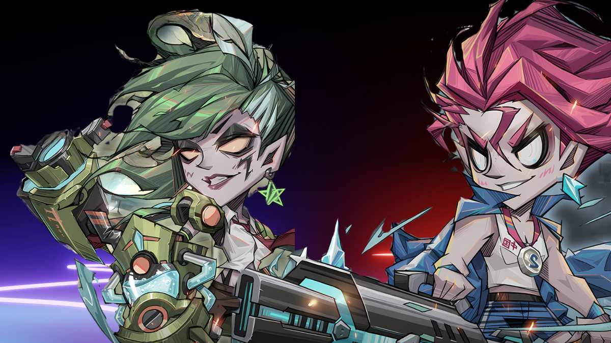 Two heroes in City Hero