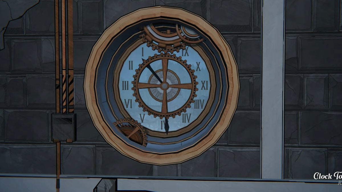 Observing time in clock tower of Blue Prince